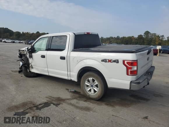2020 Ford F-150 XLT z VIN 1FTEW1E4XLFA26869, wystawiony jako Copart lot #81442475 z przebiegiem 154 042 mil mil oraz Szkoda całkowita • Salvage title. Historia ofert i sprzedaży dostępna na DreamBid. Obrazek 2.