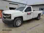 2018 Chevrolet Silverado 1500 Work Truck with VIN 1GCNCNEH7JZ368861, listed as a Copart auction lot 60822735 with 96,466 mi miles and Salvage title. Bid and sale history available at DreamBid. Image 1.