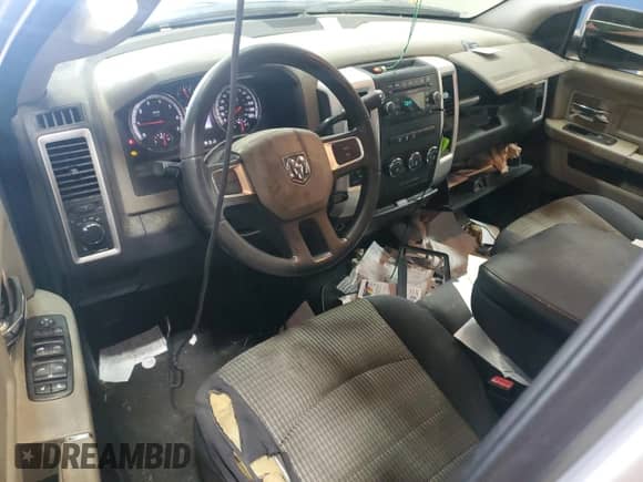 2011 Ram 1500 SLT with VIN 1D7RV1GT8BS644678, listed as a Copart auction lot 86136235 with 169,577 mi miles and Salvage title. Bid and sale history available at DreamBid. Image 8.