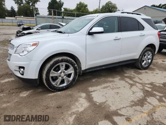 2015 Chevrolet Equinox LTZ with VIN 2GNFLHE38F6194996, listed as a Copart auction lot 85720935 with 103,387 mi miles and Salvage title. Bid and sale history available at DreamBid. Image 1.