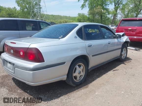 2003 Chevrolet Impala z VIN 2G1WF52E439317393, wystawiony jako IAAI lot #42200739 z przebiegiem 101 468 mil mil oraz . Historia ofert i sprzedaży dostępna na DreamBid. Obrazek 4.
