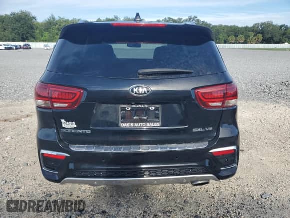 2019 Kia Sorento SX with VIN 5XYPKDA56KG517018, listed as a Copart auction lot 80373815 with 119,788 mi miles and Non repairable. Bid and sale history available at DreamBid. Image 6.
