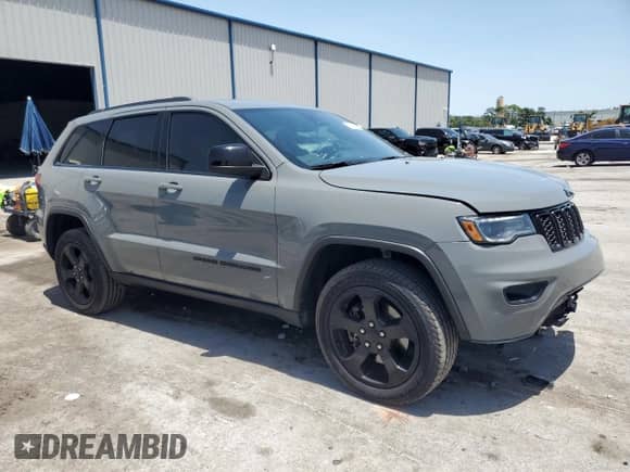 2021 Jeep Grand Cherokee Freedom with VIN 1C4RJFAG3MC776260, listed as a Copart auction lot 57241235 with 89,696 mi miles and Non repairable. Bid and sale history available at DreamBid. Image 4.