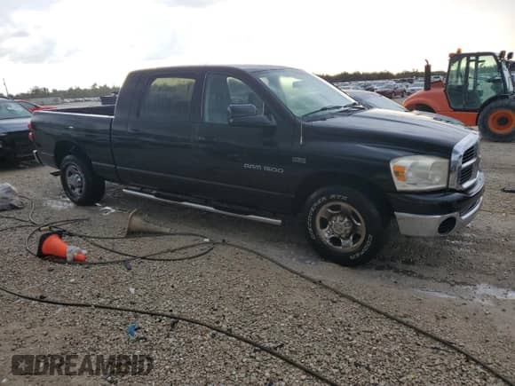 2007 Dodge 1500 SLT z VIN 3D7KR19D87G838900, wystawiony jako Copart lot #74038994 z przebiegiem 270 039 mil mil oraz Szkoda całkowita • Salvage title. Historia ofert i sprzedaży dostępna na DreamBid. Obrazek 4.