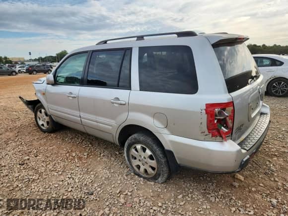 2006 Honda Pilot EX-L z VIN 5FNYF18616B015259, wystawiony jako Copart lot #70057865 z przebiegiem 194 719 mil mil oraz Szkoda całkowita • Salvage title. Historia ofert i sprzedaży dostępna na DreamBid. Obrazek 2.