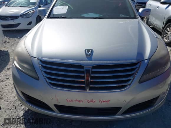 2014 Hyundai Equus Signature z VIN KMHGH4JH1EU073912, wystawiony jako IAAI lot #41672671 z przebiegiem 168 197 mil mil oraz . Historia ofert i sprzedaży dostępna na DreamBid. Obrazek 12.