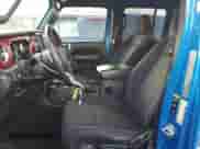 2022 Jeep Wrangler Unlimited Rubicon with VIN 1C4HJXFG4NW125164, listed as a Copart auction lot 89397015 with 39,322 mi miles and Salvage title. Bid and sale history available at DreamBid. Image 7.