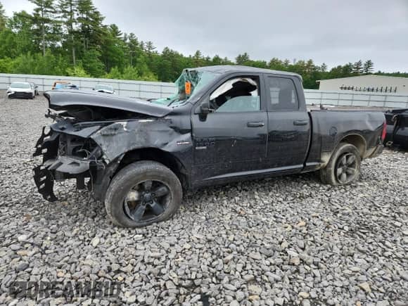 2019 Ram 1500 Express z VIN 1C6RR7FT3KS553182, wystawiony jako Copart lot #60411585 z przebiegiem 68 172 mil mil oraz Szkoda całkowita • Salvage title. Historia ofert i sprzedaży dostępna na DreamBid. Obrazek 1.