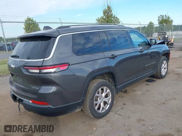 2022 Jeep Grand Cherokee Limited с VIN 1C4RJKBG8N8513421, выставлен на аукционе IAAI как лот 43120065 с пробегом 162 470 миль миль и . История ставок и продаж доступна на DreamBid. Изображение 4.