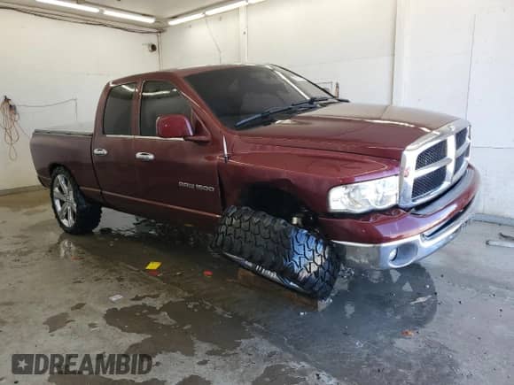 2002 Dodge 1500 with VIN 3D7HA18N92G156483, listed as a Copart auction lot 53107395 with 194,687 mi miles and Salvage title. Bid and sale history available at DreamBid. Image 4.