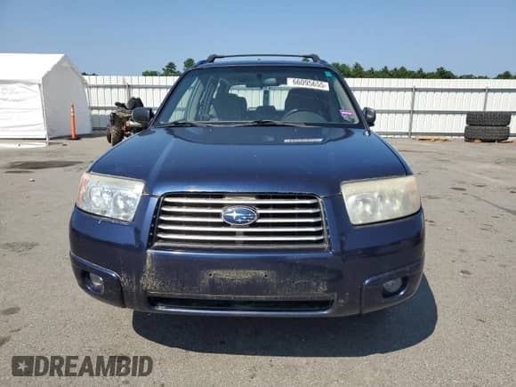 2006 Subaru Forester X with VIN JF1SG636X6H712474, listed as a Copart auction lot 66095655 with 131,440 mi miles and Salvage title. Bid and sale history available at DreamBid. Image 5.