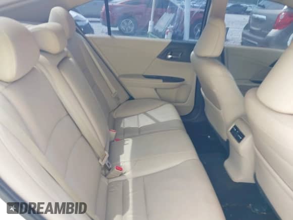 2016 Honda Accord EX-L with VIN 1HGCR3F80GA014455, listed as a IAAI auction lot 42733464 with 150,313 mi miles and . Bid and sale history available at DreamBid. Image 8.