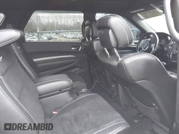 2019 Dodge Durango SRT with VIN 1C4SDJGJXKC550910, listed as a IAAI auction lot 41497932 with 62,541 mi miles and . Bid and sale history available at DreamBid. Image 8.