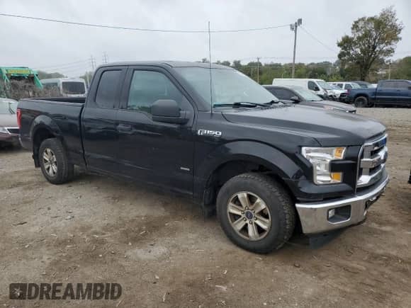 2017 Ford F-150 XL with VIN 1FTEX1CP0HFB91203, listed as a Copart auction lot 82400535 with 146,939 mi miles and Clean title. Bid and sale history available at DreamBid. Image 4.