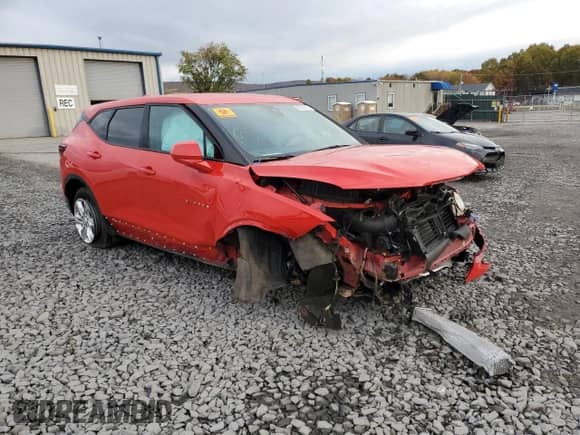 2022 Chevrolet Blazer LT с VIN 3GNKBHR49NS128767, выставлен на аукционе Copart как лот 86823925 с пробегом Не указан миль и Списание • Salvage title. История ставок и продаж доступна на DreamBid. Изображение 4.