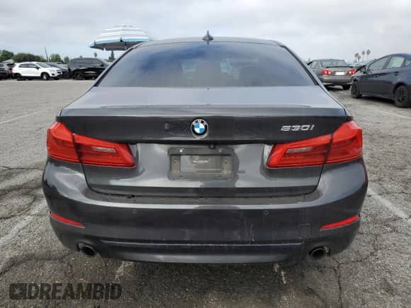 2019 BMW 5 Series 530i with VIN WBAJA5C53KBX87794, listed as a Copart auction lot 85194225 with 65,290 mi miles and Salvage title. Bid and sale history available at DreamBid. Image 6.
