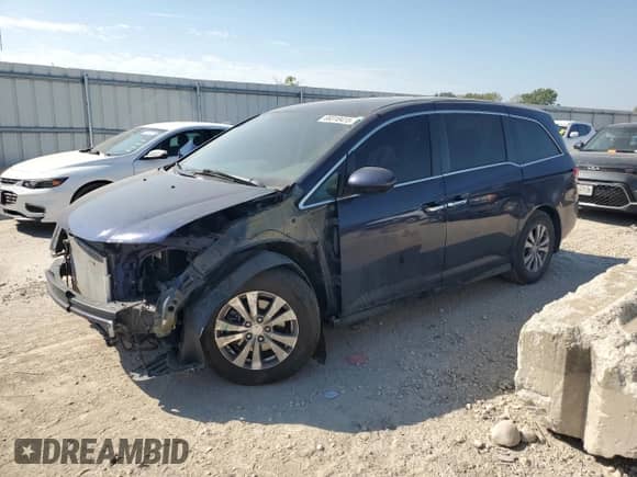 2016 Honda Odyssey EX с VIN 5FNRL5H48GB094868, выставлен на аукционе Copart как лот 84065605 с пробегом 66 199 миль миль и Списание • Salvage title. История ставок и продаж доступна на DreamBid. Изображение 1.