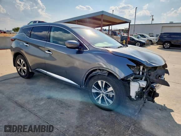2020 Nissan Murano S with VIN 5N1AZ2AS9LN153534, listed as a Copart auction lot 81259845 with 43,890 mi miles and Salvage title. Bid and sale history available at DreamBid. Image 4.