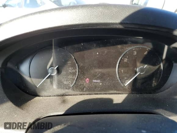 2022 Ram ProMaster Cargo with VIN 3C6LRVBG6NE105836, listed as a Copart auction lot 41653705 with 108,442 mi miles and Salvage title. Bid and sale history available at DreamBid. Image 9.