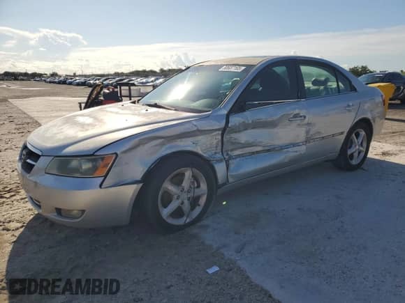 2007 Hyundai Sonata SE с VIN 5NPEU46F87H191676, выставлен на аукционе Copart как лот 80687165 с пробегом Не указан миль и Списание • Salvage title. История ставок и продаж доступна на DreamBid. Изображение 1.