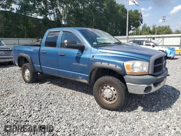 2006 Dodge 2500 SLT with VIN 3D7KS28D36G132010, listed as a Copart auction lot 66353675 with 238,816 mi miles and Clean title. Bid and sale history available at DreamBid. Image 4.