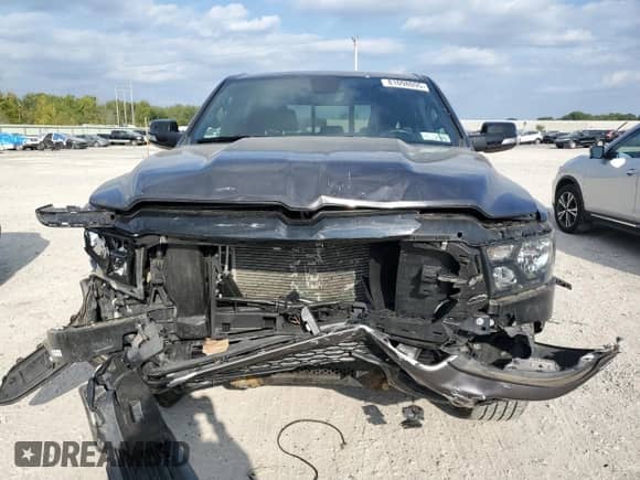 2022 Ram 1500 Big Horn with VIN 1C6SRFFTXNN233226, listed as a Copart auction lot 81098095 with 47,729 mi miles and Salvage title. Bid and sale history available at DreamBid. Image 5.