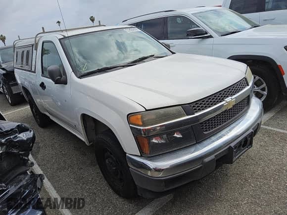 2008 Chevrolet Colorado Work Truck z VIN 1GCCS149088122540, wystawiony jako Copart lot #48243265 z przebiegiem 208 926 mil mil oraz Czysty tytuł • Clean title. Historia ofert i sprzedaży dostępna na DreamBid. Obrazek 4.