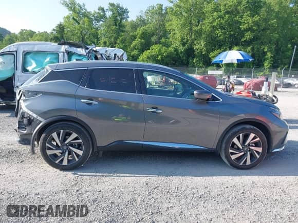 2022 Nissan Murano SL with VIN 5N1AZ2CJ8NC107132, listed as a IAAI auction lot 42440484 with 29,234 mi miles and . Bid and sale history available at DreamBid. Image 13.