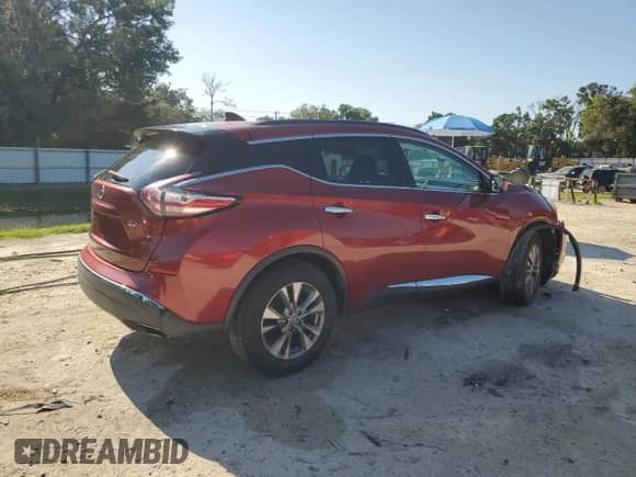 2017 Nissan Murano S z VIN 5N1AZ2MG5HN100764, wystawiony jako Copart lot #66676185 z przebiegiem 92 509 mil mil oraz Szkoda całkowita • Salvage title. Historia ofert i sprzedaży dostępna na DreamBid. Obrazek 3.