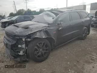 2019 Dodge Durango SRT with VIN 1C4SDJGJ6KC652947, listed as a Copart auction lot 71870784 with 90,695 mi miles and Salvage title. Bid and sale history available at DreamBid. Image 1.