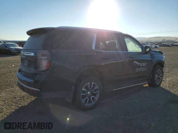 2023 Chevrolet Tahoe LS z VIN 1GNSKMKD0PR159995, wystawiony jako Copart lot #81362464 z przebiegiem Nie podano mil oraz Szkoda całkowita • Salvage title. Historia ofert i sprzedaży dostępna na DreamBid. Obrazek 3.