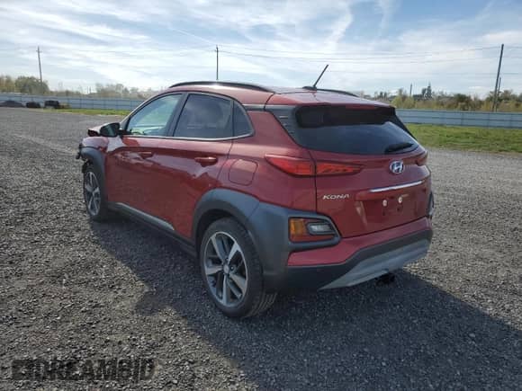 2018 Hyundai Kona Ultimate с VIN KM8K5CA58JU173373, выставлен на аукционе Copart как лот 84746125 с пробегом 17 536 миль миль и Списание • Salvage title. История ставок и продаж доступна на DreamBid. Изображение 2.