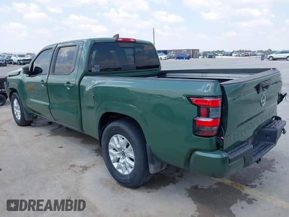 2023 Nissan Frontier SV with VIN 1N6ED1FJ8PN674746, listed as a IAAI auction lot 43228563 with 28,307 mi miles and . Bid and sale history available at DreamBid. Image 3.