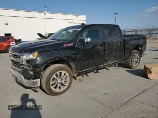 2025 Chevrolet Silverado 1500 z VIN 3GCUKDE86SG208013, wystawiony jako Copart lot #59910005 z przebiegiem 7 423 mil mil oraz Szkoda całkowita • Salvage title. Historia ofert i sprzedaży dostępna na DreamBid. Obrazek 1.