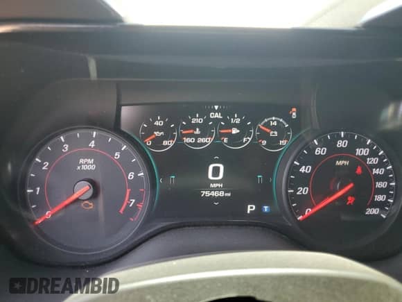 2018 Chevrolet Camaro 2SS с VIN 1G1FH3D75J0179948, выставлен на аукционе Copart как лот 62306255 с пробегом 75 468 миль миль и Списание • Salvage title. История ставок и продаж доступна на DreamBid. Изображение 9.