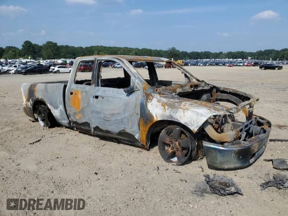2009 Dodge RAM with VIN 1D3HB19P59S809927, listed as a Copart auction lot 68544614 with Not provided miles and Salvage title. Bid and sale history available at DreamBid. Image 4.