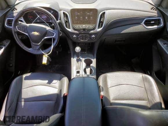 2019 Chevrolet Equinox Premier with VIN 3GNAXYEX5KS563665, listed as a Copart auction lot 70213655 with 53,037 mi miles and Salvage title. Bid and sale history available at DreamBid. Image 8.