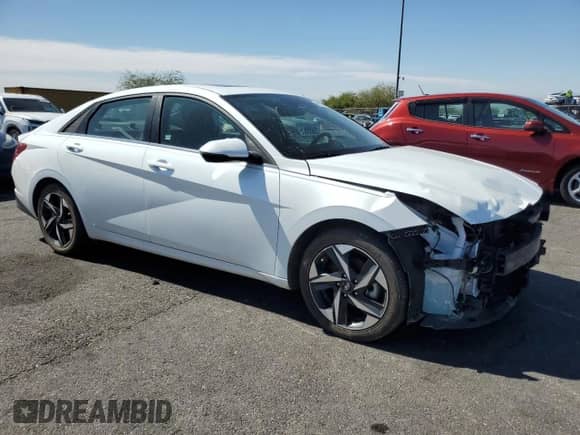 2022 Hyundai Elantra Limited с VIN 5NPLP4AG6NH068857, выставлен на аукционе Copart как лот 80939205 с пробегом 31 496 миль миль и Списание • Salvage title. История ставок и продаж доступна на DreamBid. Изображение 4.