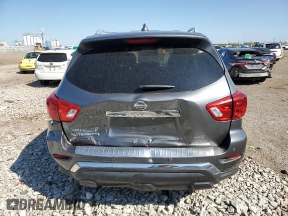 2020 Nissan Pathfinder S z VIN 5N1DR2AM8LC599796, wystawiony jako Copart lot #71734165 z przebiegiem 59 890 mil mil oraz Szkoda całkowita • Salvage title. Historia ofert i sprzedaży dostępna na DreamBid. Obrazek 6.
