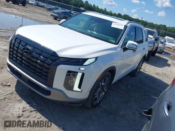 2023 Hyundai Palisade SEL z VIN KM8R4DGE8PU608514, wystawiony jako IAAI lot #42558179 z przebiegiem 34 277 mil mil oraz . Historia ofert i sprzedaży dostępna na DreamBid. Obrazek 17.