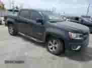 2017 Chevrolet Colorado 2WD Z71 with VIN 1GCGSDEN4H1245846, listed as a Copart auction lot 58846765 with 100,559 mi miles and Salvage title. Bid and sale history available at DreamBid. Image 4.