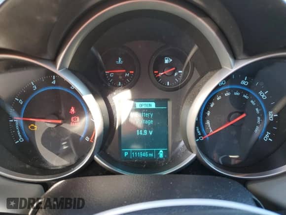 2015 Chevrolet Cruze LS with VIN 1G1PA5SH6F7148674, listed as a Copart auction lot 69569545 with 111,946 mi miles and Salvage title. Bid and sale history available at DreamBid. Image 9.