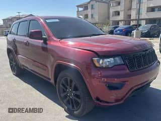 2019 Jeep Grand Cherokee Upland with VIN 1C4RJEAGXKC596779, listed as a Copart auction lot 60659665 with 130,553 mi miles and Clean title. Bid and sale history available at DreamBid. Image 1.