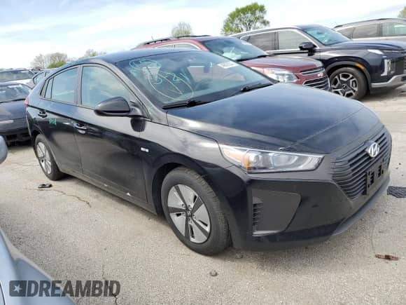 2019 Hyundai Ioniq Blue z VIN KMHC65LC8KU124376, wystawiony jako Copart lot #49629244 z przebiegiem 62 301 mil mil oraz . Historia ofert i sprzedaży dostępna na DreamBid. Obrazek 4.