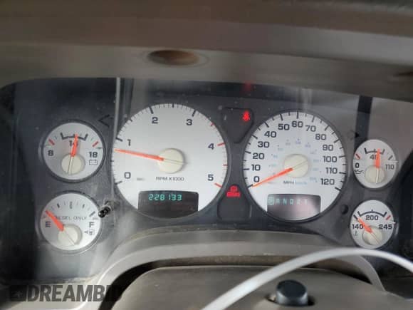 2004 Dodge 2500 SLT with VIN 3D7KU28C44G118048, listed as a Copart auction lot 86458405 with 228,133 mi miles and Salvage title. Bid and sale history available at DreamBid. Image 9.