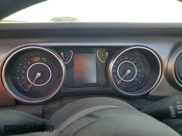 2021 Jeep Wrangler Unlimited Willys with VIN 1C4HJXDN0MW568542, listed as a Copart auction lot 75264954 with Not provided miles and Salvage title. Bid and sale history available at DreamBid. Image 9.