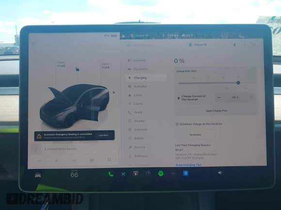 2023 Tesla Model Y Performance with VIN 7SAYGDEF4PF785348, listed as a IAAI auction lot 43314002 with 62,857 mi miles and . Bid and sale history available at DreamBid. Image 17.