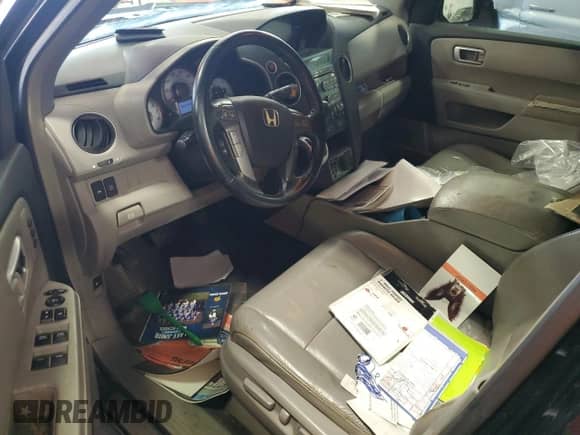 2009 Honda Pilot Touring with VIN 5FNYF38879B018362, listed as a Copart auction lot 63767695 with Not provided miles and Salvage title. Bid and sale history available at DreamBid. Image 8.