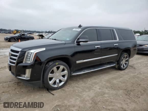 2017 Cadillac Escalade ESV Luxury с VIN 1GYS3HKJ2HR122820, выставлен на аукционе Copart как лот 45862995 с пробегом 120 914 миль миль и Списание • Salvage title. История ставок и продаж доступна на DreamBid. Изображение 1.