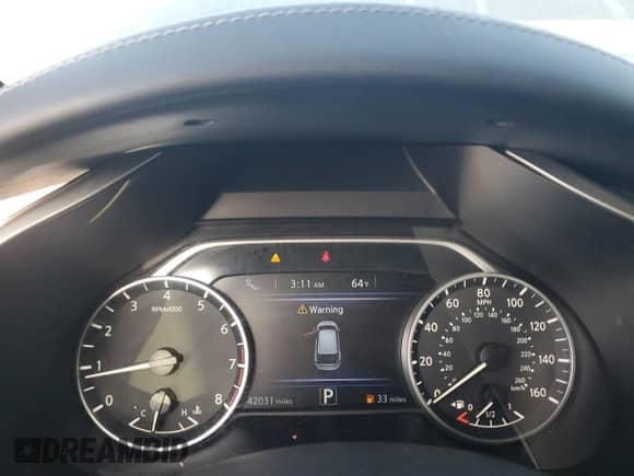 2021 Nissan Murano S with VIN 5N1AZ2AJXMC145544, listed as a Copart auction lot 56074945 with 42,031 mi miles and Salvage title. Bid and sale history available at DreamBid. Image 9.